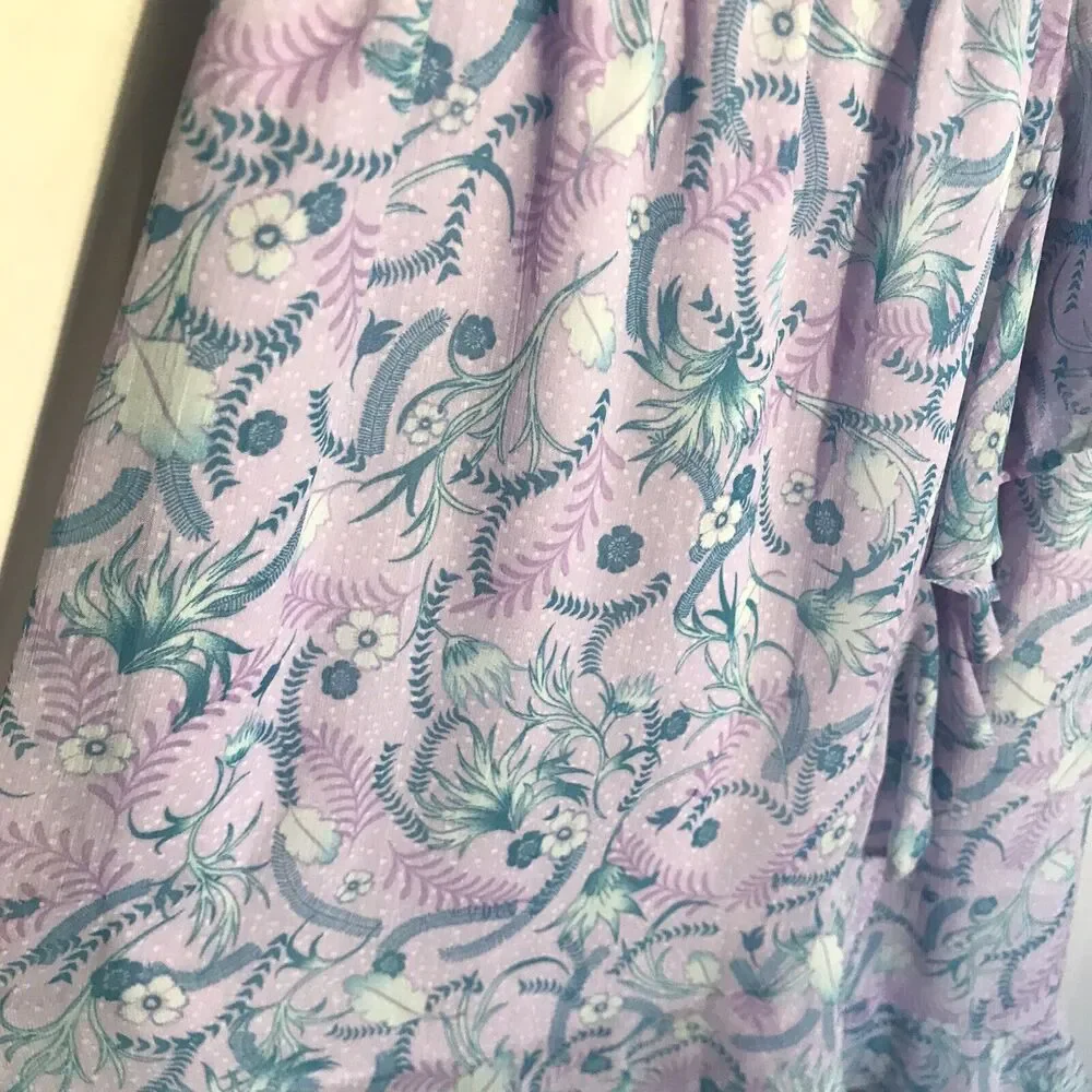 Disney D-signed Little Mermaid Lavender Purple Blue Dress girls sz 10/12